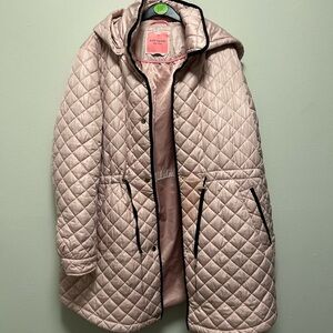Kate Spade Quilted Jacket in Soft Pink